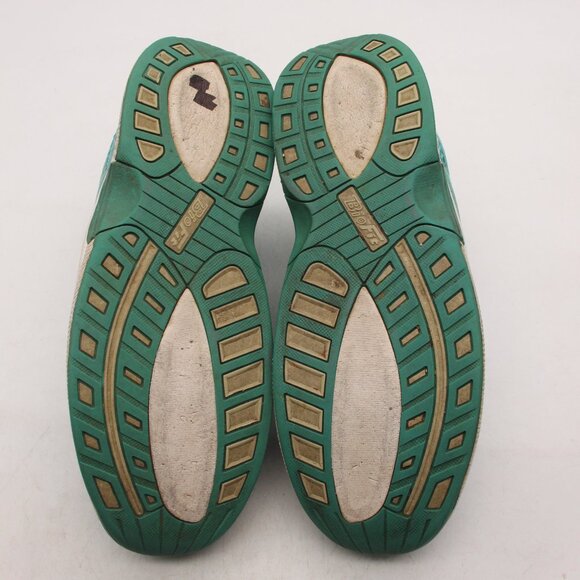 Biofit Orthofeet 986 Women's 10 D Wide Blue Yellow Orthopedic Walking Shoes - Picture 7 of 11